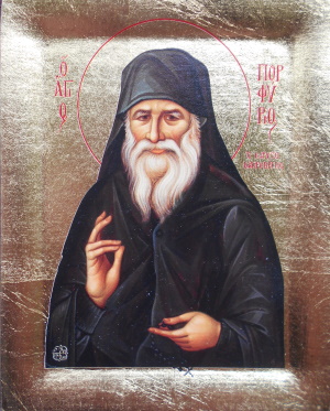 Pyhä Porfyrios ikoni