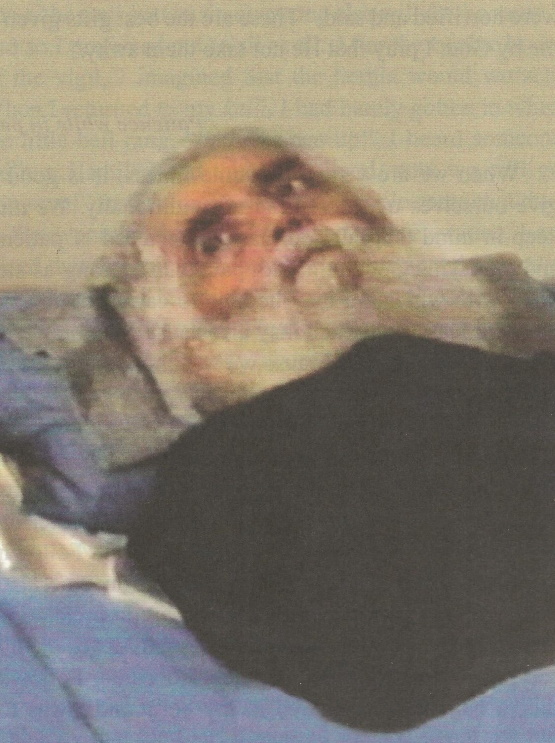 isä Paisios sairaana